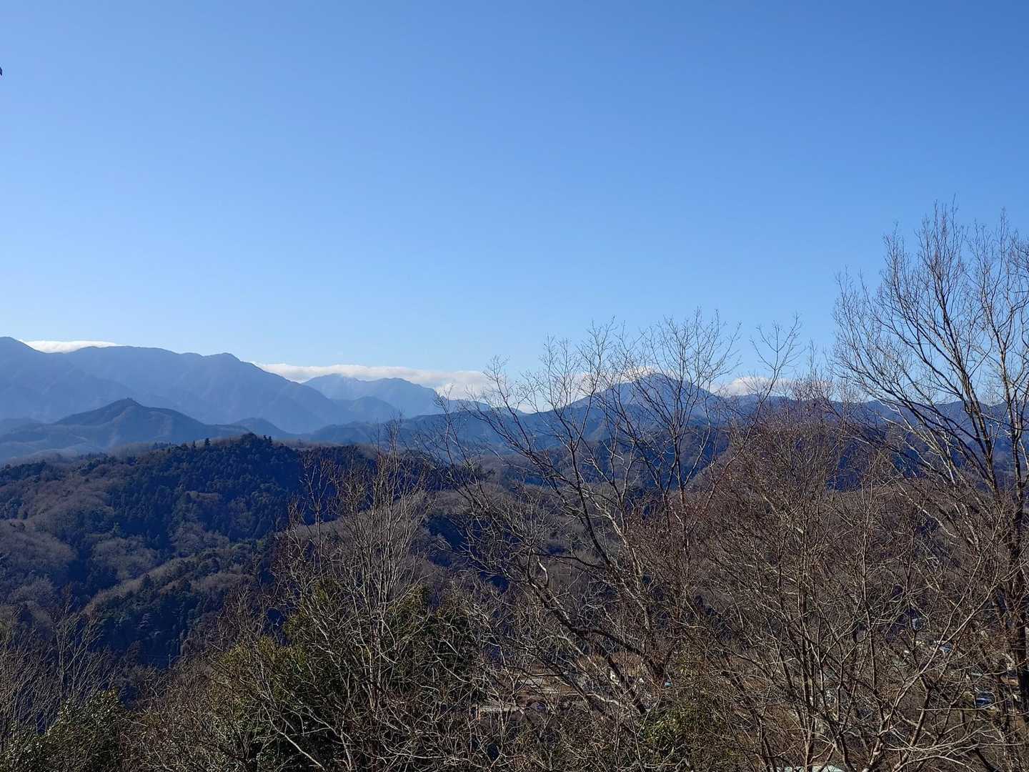 藤野駅-藤野総合事務所前バス停-鷹取山登山口-岩戸山-小渕 周回コースの写真