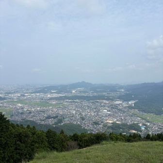 米ノ山展望所から立花山⛰️を望む