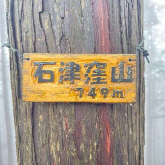 石津窪山登頂749m