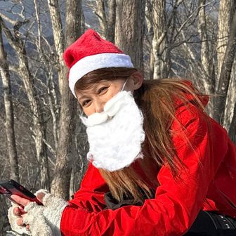 突如、ぺぺサンタ登場🤶