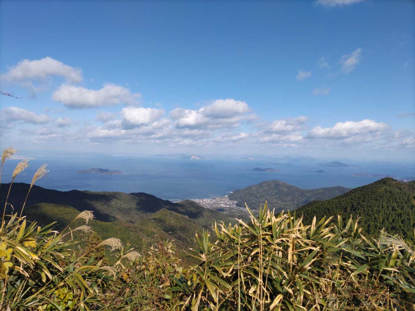 文珠山-嘉納山 往復コースの写真