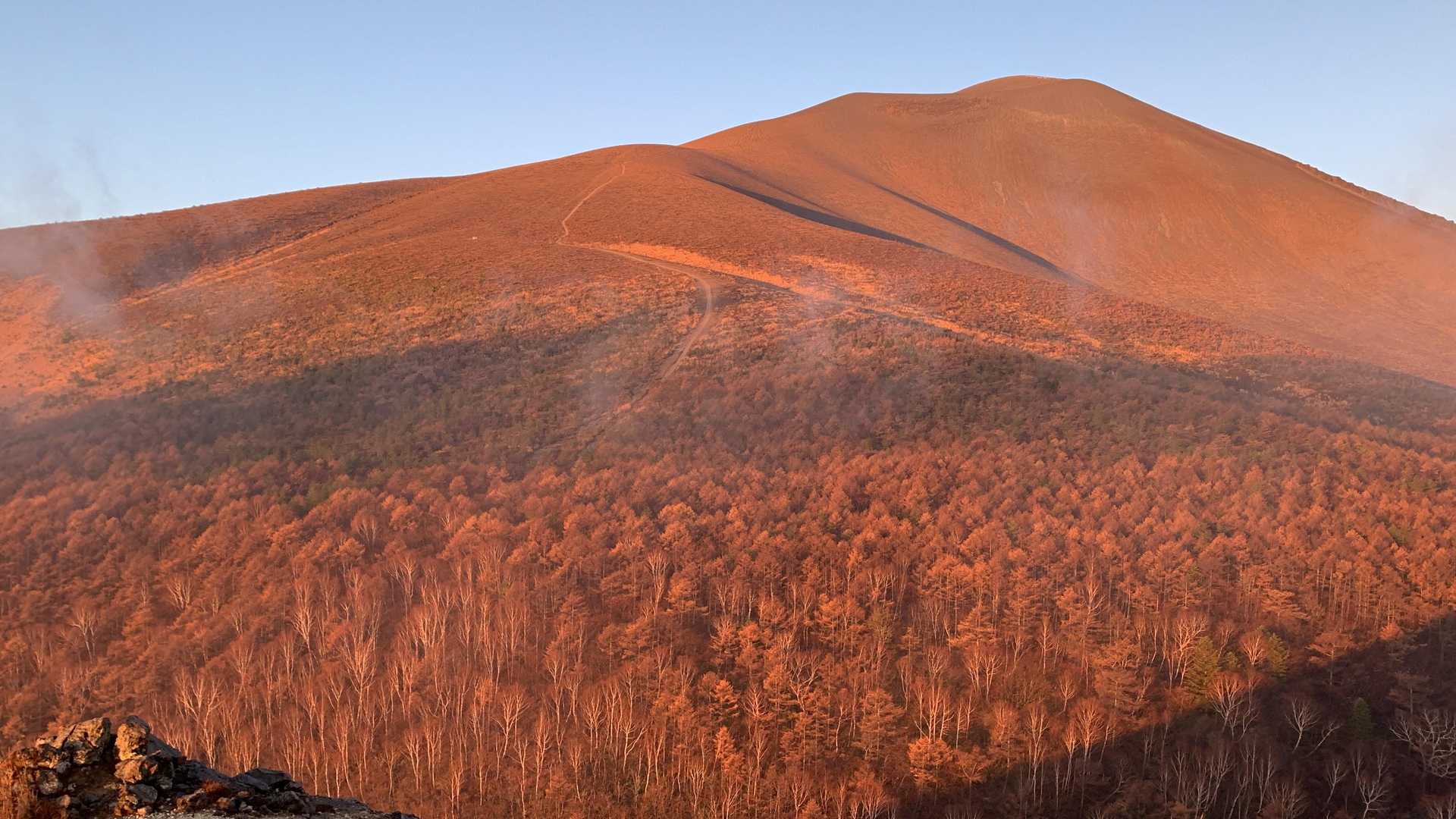 小浅間山登山口-馬返し-小浅間山 往復コースの写真