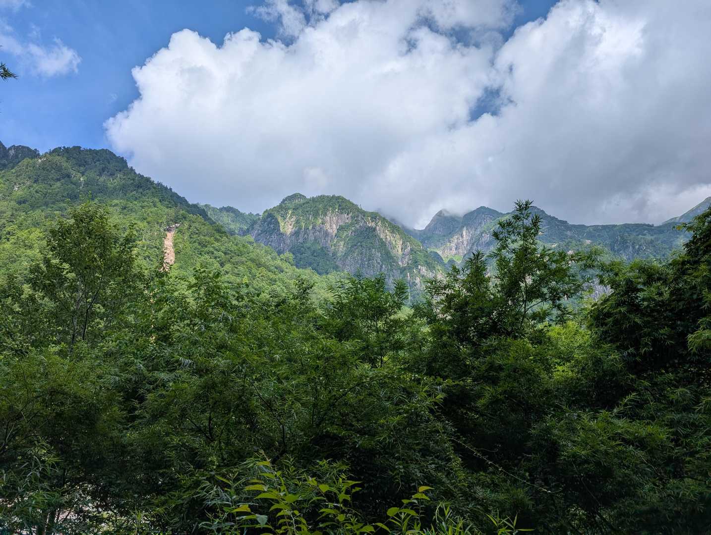 穂高連峰