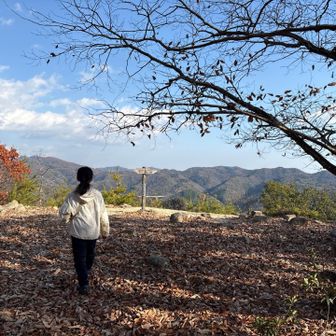 山頂着いた〜！！
絶景が広がっています✨