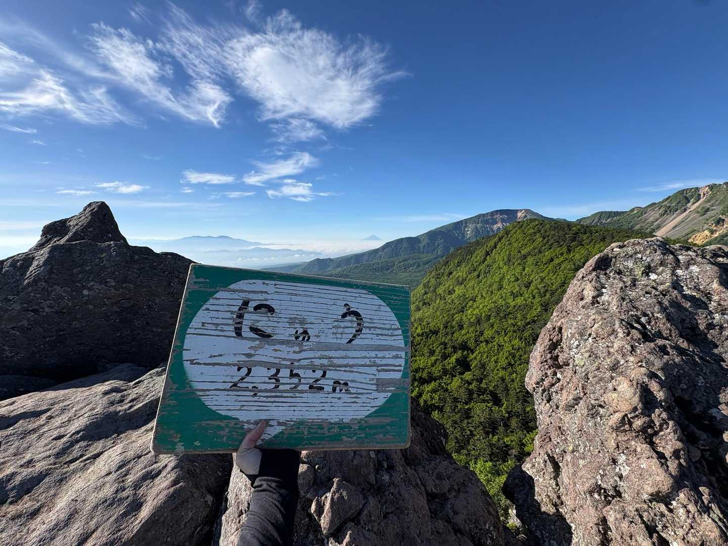 ニュウ・東天狗岳・天狗岳（西天狗岳）・根石岳・箕冠山・中山・丸山