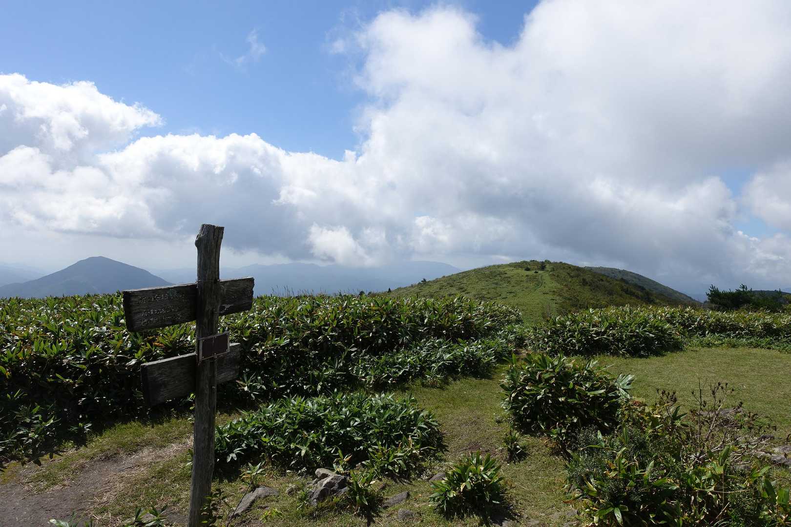 二度目の道後山▲山頂到着