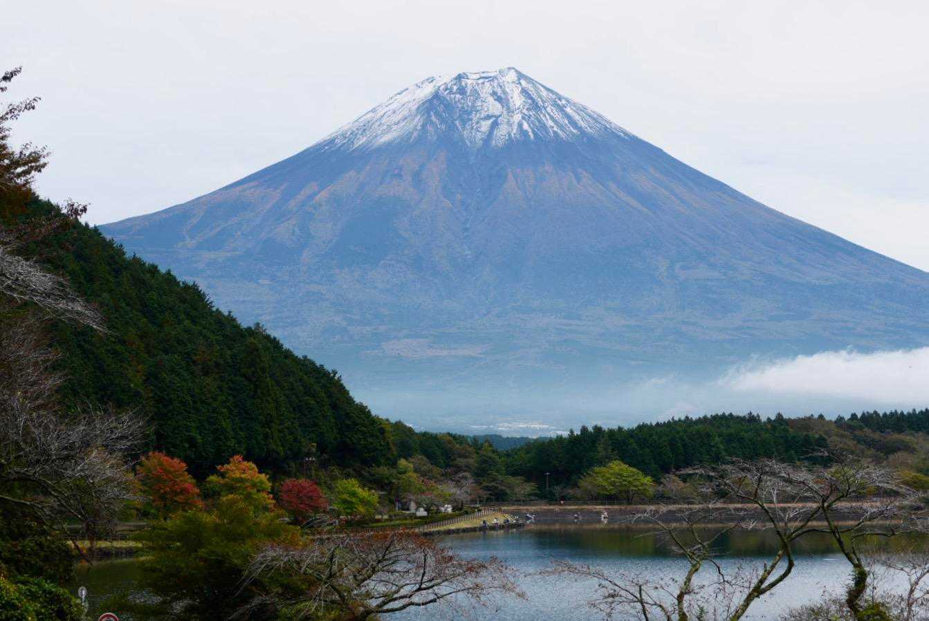静岡側からみる富士山ステキ