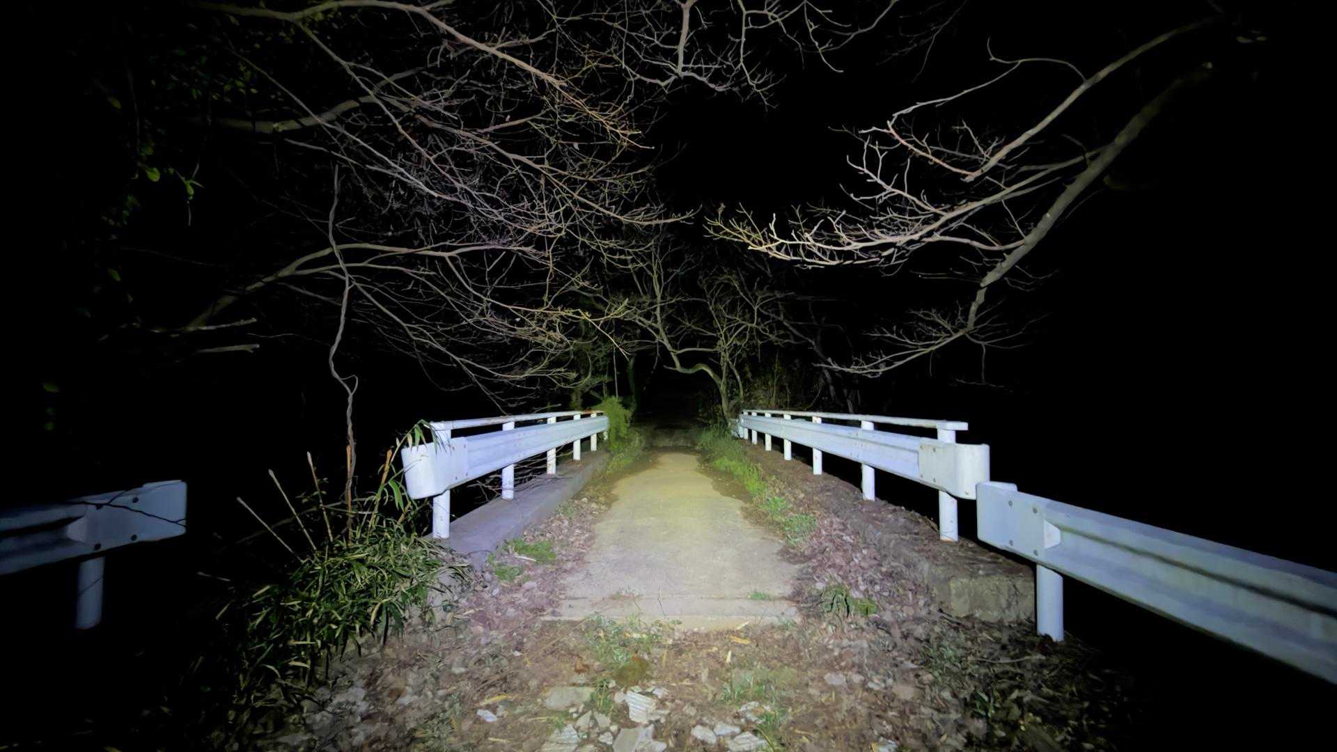 先ほど下から見ていた立体交差。
誰もいない‥