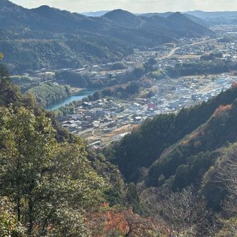 遠見山山頂から見える景色