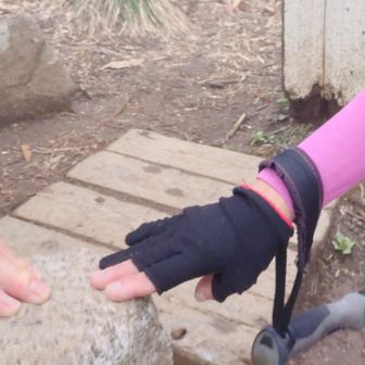 △三角点にタッチ✋️