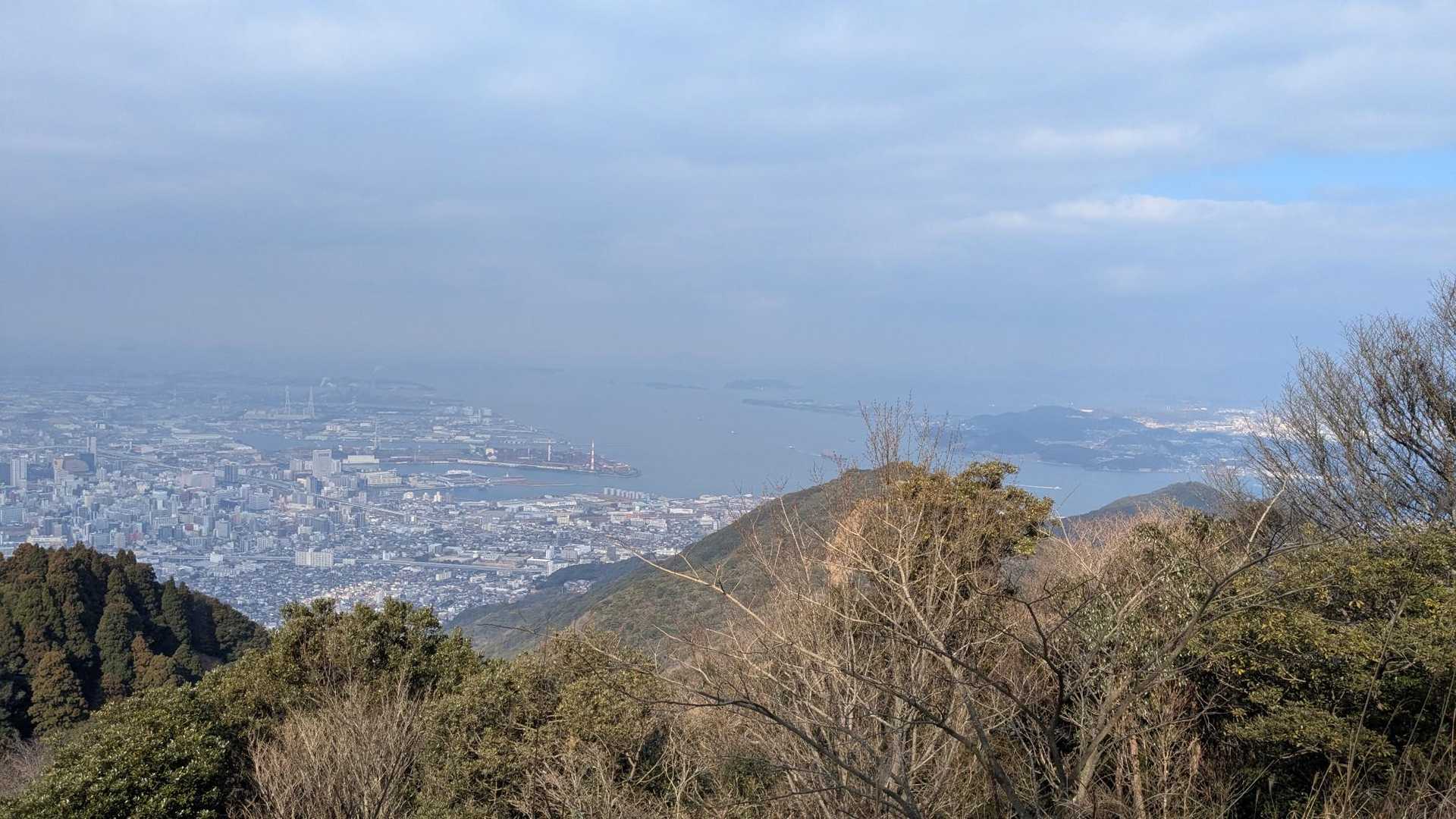 小文字山-足立山-砲台山 縦走コースの写真