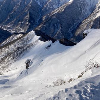 沢まで一気に降りれそうやねー