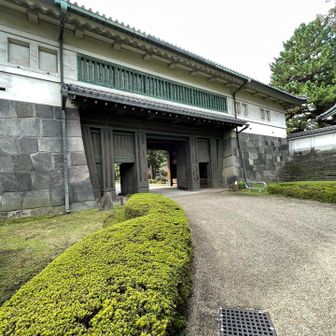 皇居の中は初めて😆