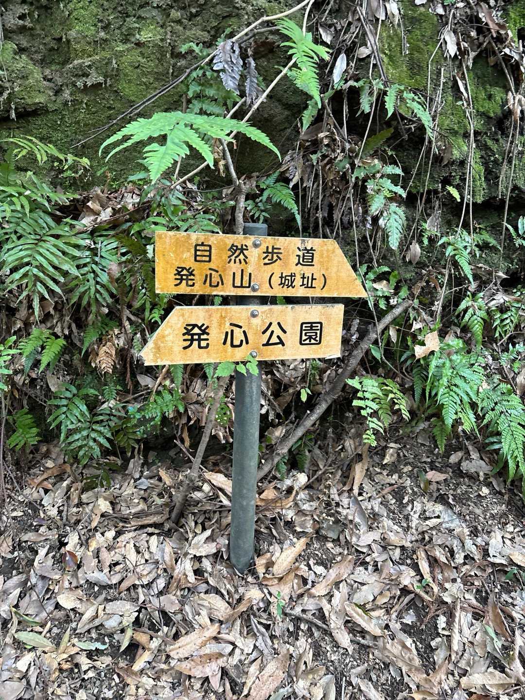 至る所にこの標識