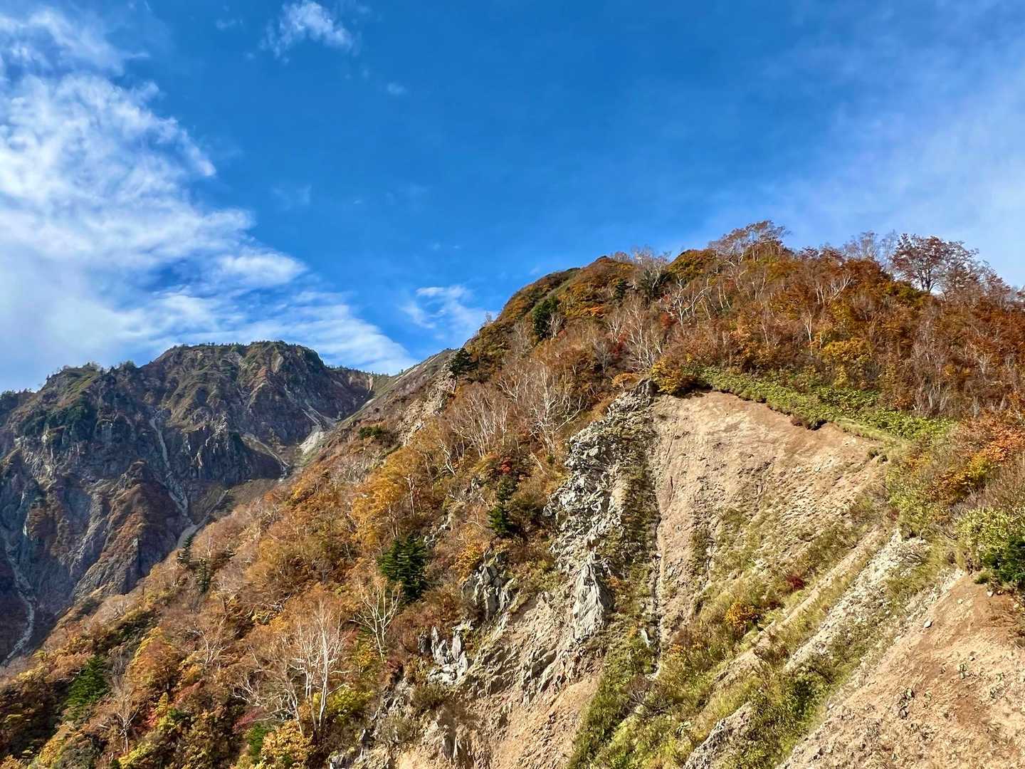 三方崩山 往復コースの写真