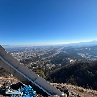 大の字から関東平野の眺望
素晴らしい景色を堪能できました😆