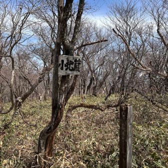 小地蔵山頂到着。