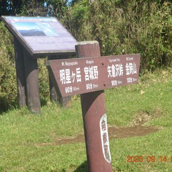 矢倉沢峠に向かいます