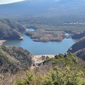 精進湖もどーん