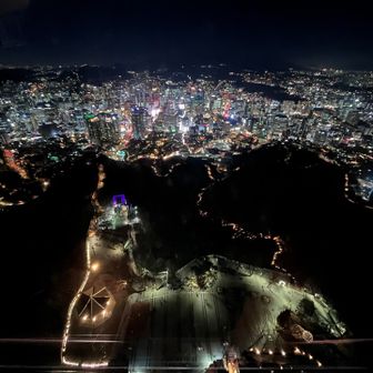 きたルートが光っている💡
けっこう歩いた