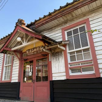 取り壊しの前に一目見ようと旧筑波山郵便局へ