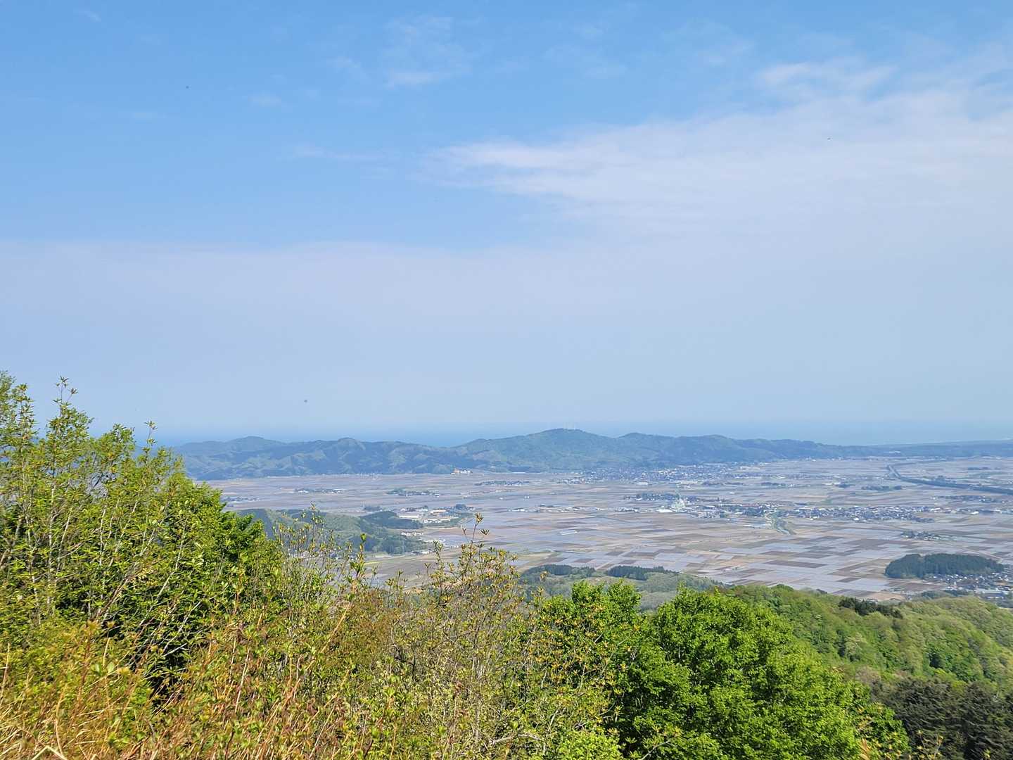 金峯山山頂から