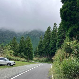 ここからロード歩きです