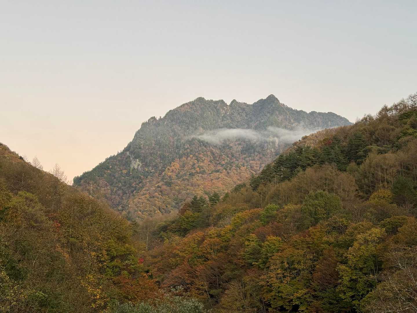 西沢渓谷入口バス停-ゲート-鶏冠山-木賊山 周回コースの写真