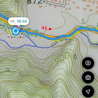 登山計画では2,700mだった累積標高が何故か3,200mに。そして記録終了したら補正されて2,700m、ズコー！！となる。
…YAMAPさん、これそろそろいい加減に何とかしてくれない？登山中から正しいデータが欲しいんだけど。