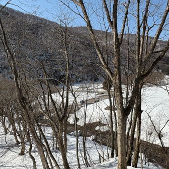 長い激降りの末に…ようやく駐車場🅿️