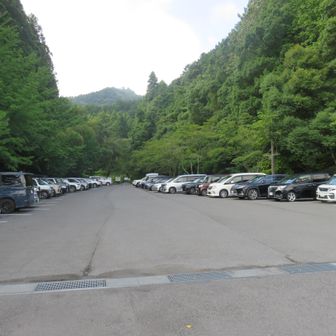 文殊山二上駐車場戻り