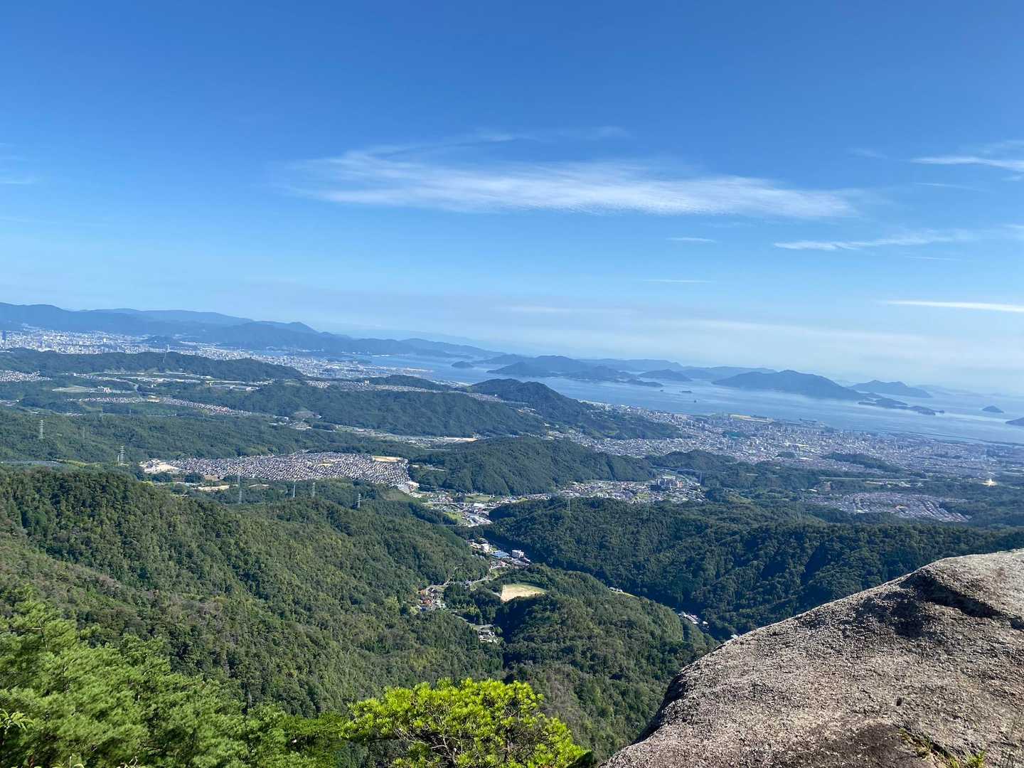 窓ヶ山西峰 往復コースの写真