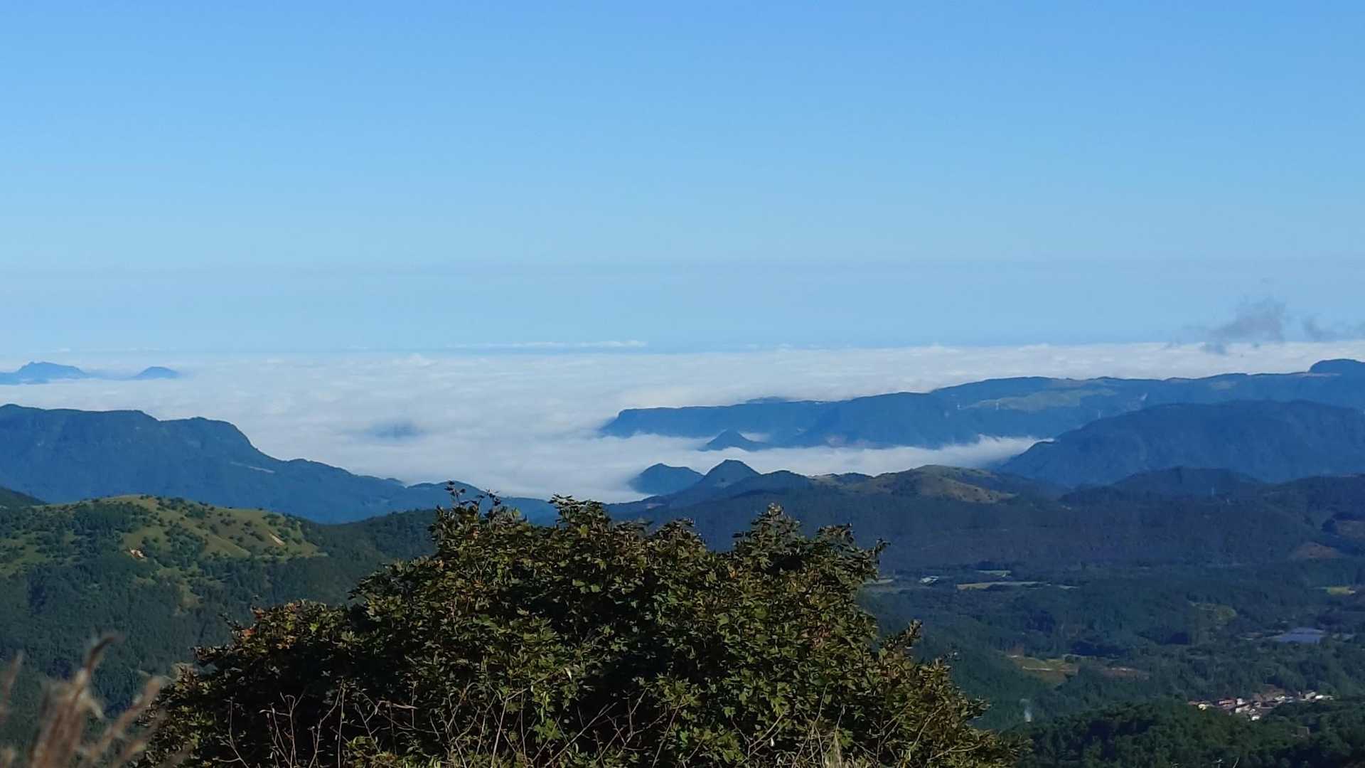 北側、涌蓋山方面にも雲海✨