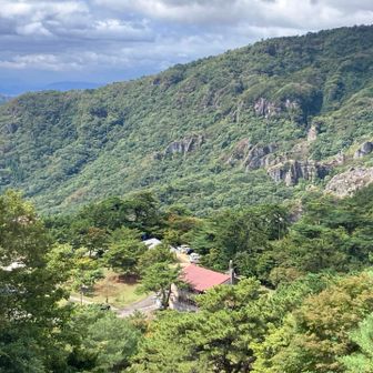 三笠山道中の眺望　良好
