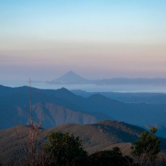 山頂からの景色
開聞岳