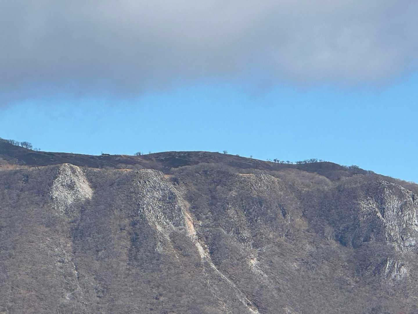 さらに、御池岳の稜線アップ😄