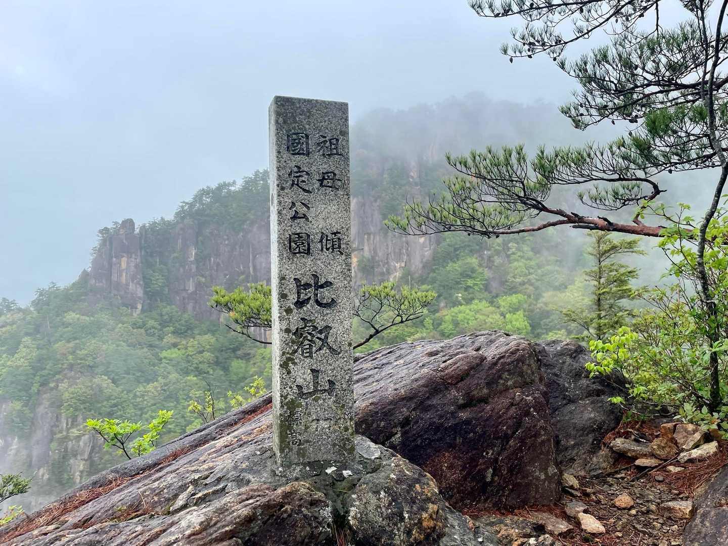 比叡山登山口-比叡山-南側登山口 周回コースの写真
