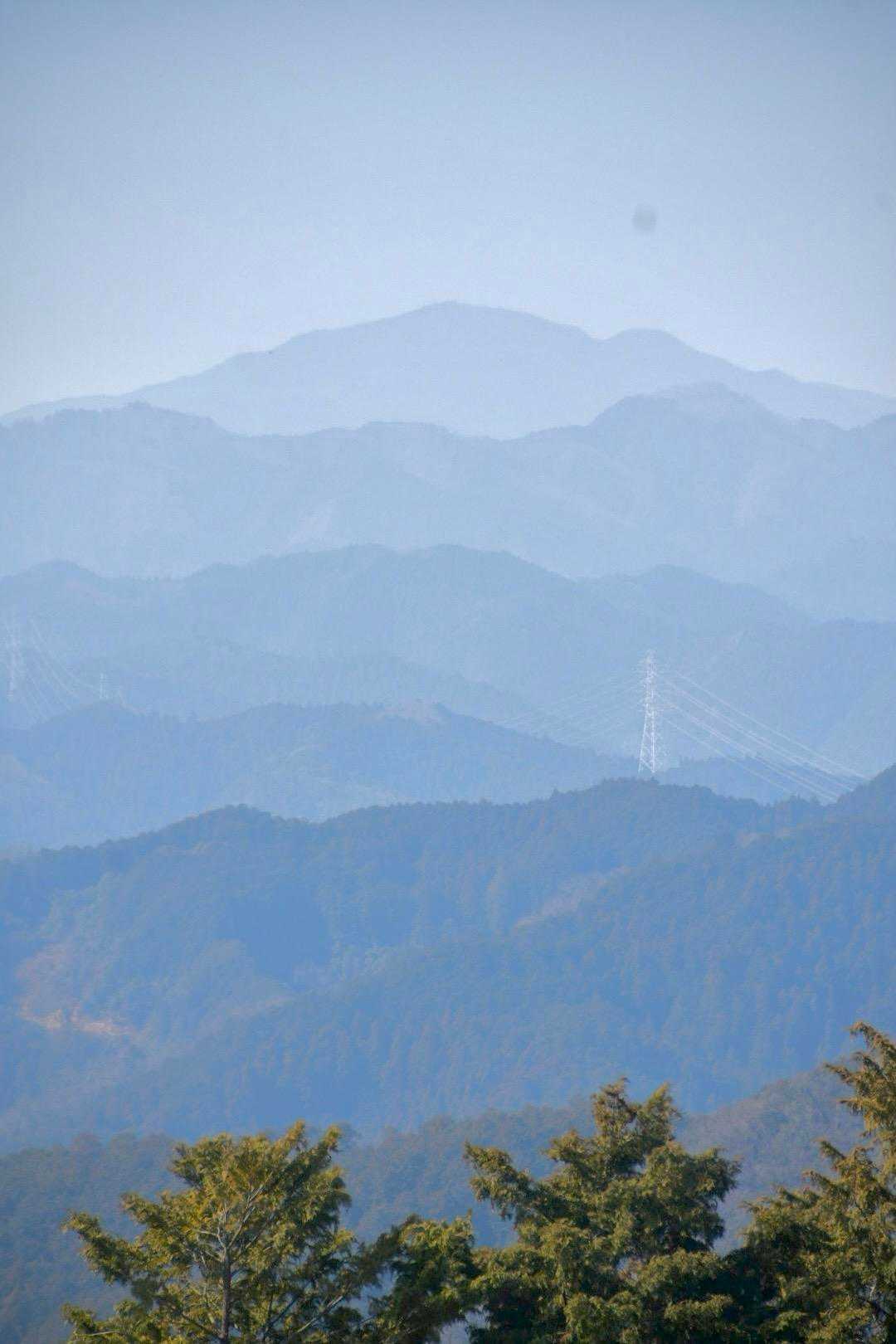 奥多摩の山々、雲取⁇