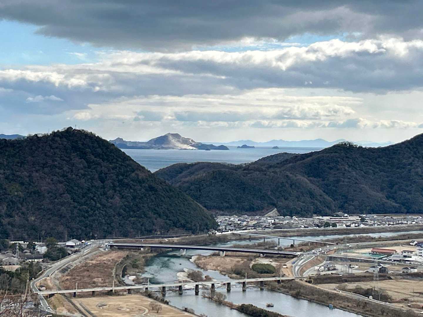 ここからも瀬戸内海が見えました‼️🌊