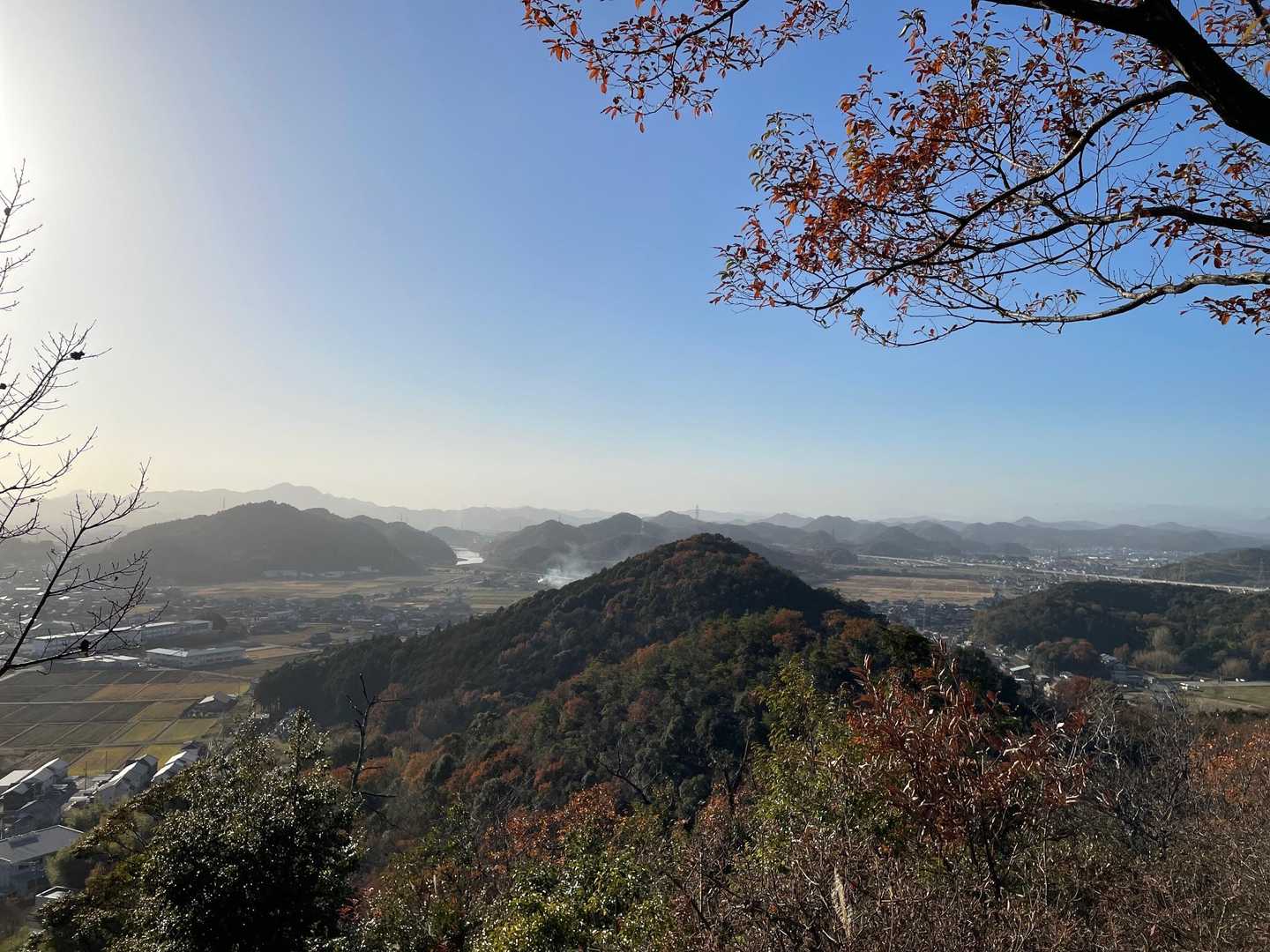 山王山 往復コースの写真