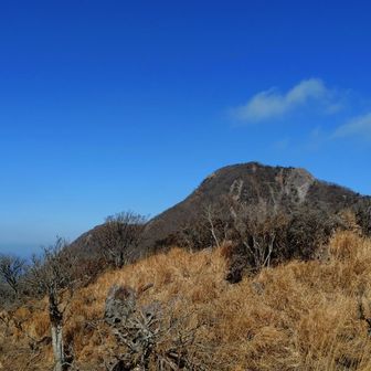 南平台からの由布岳