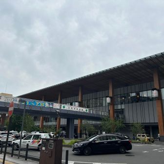 長野駅に到着
ここでは雨はまだの様子なので先に進もう