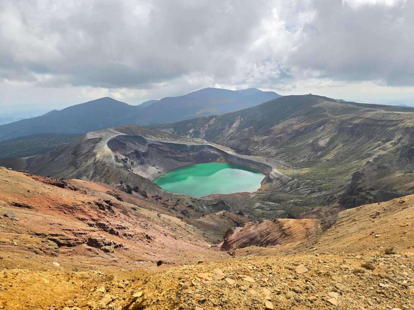大黒天登山口-刈田岳-蔵王山 往復コースの写真