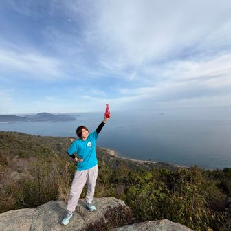 うける⤴︎なおこ🤭笑笑
とても気に入ったご様子ﾃﾞｽ。
いつかここから夕陽をみよう🌅と話す✨