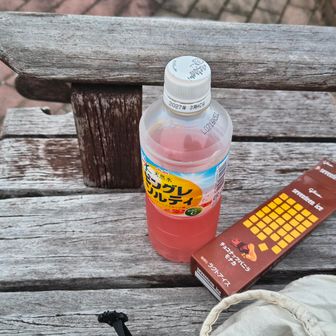 ただ、時間も17時で閉店どき。。。🤐
なので、自販機の飲み物とセブンティーンアイスで、何とか補給＆少し回復。。。