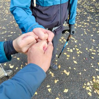 ハラミさん、かなさん、楽しい山行ありがとうございました🙏またお願いします😉