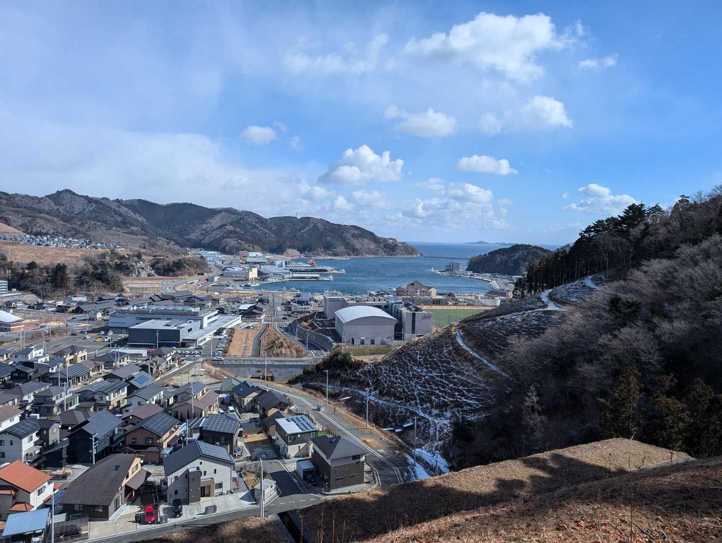 JR女川駅-運動公園入口-黒森山-白山神社 周回コースの写真