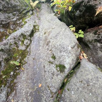 こんな岩や