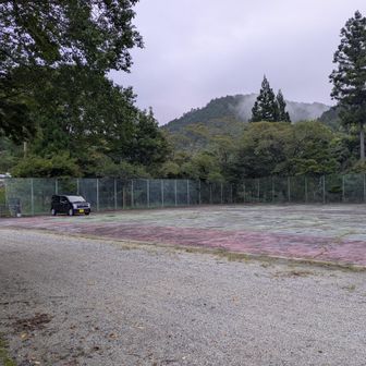 天好園駐車場🅿️500円💴
もとはテニスコートだったみたいです👀