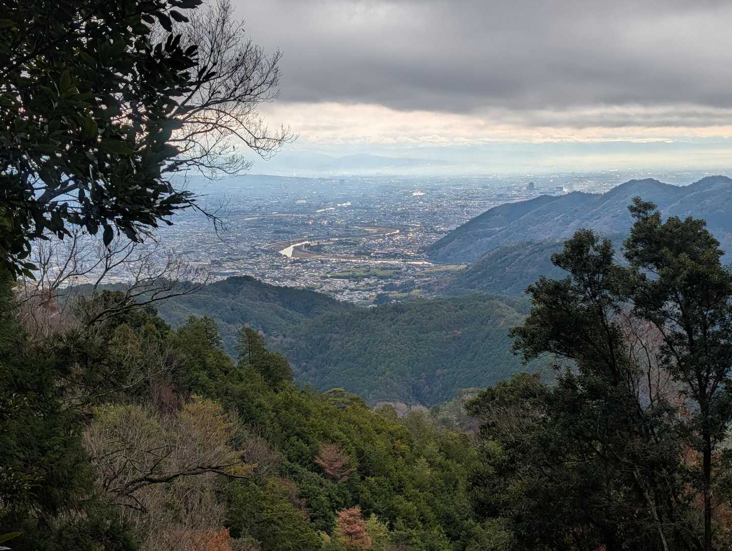 清滝バス停-愛宕山-水尾登山口 縦走コースの写真